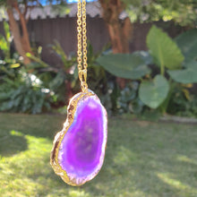 Purple Agate Power Necklace - Giveably