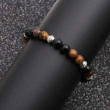 Balanced Wellbeing Bracelet - Tiger Eye and Obsidian Bracelet - Giveably