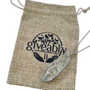 Clear Quartz Healing Tree Necklace - Jewelry - Giveably