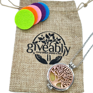 Tree of Life Diffuser Locket - Jewelry - Giveably